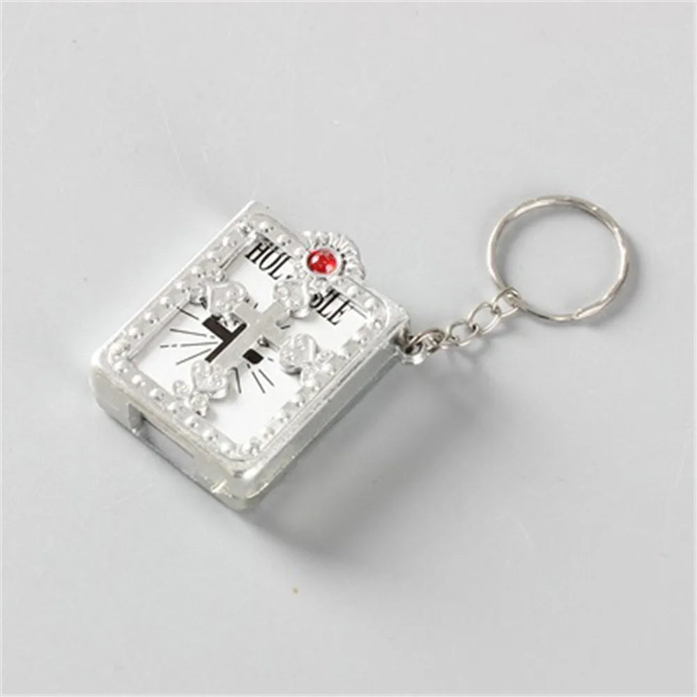 Pocket Edition English Bible Keychain