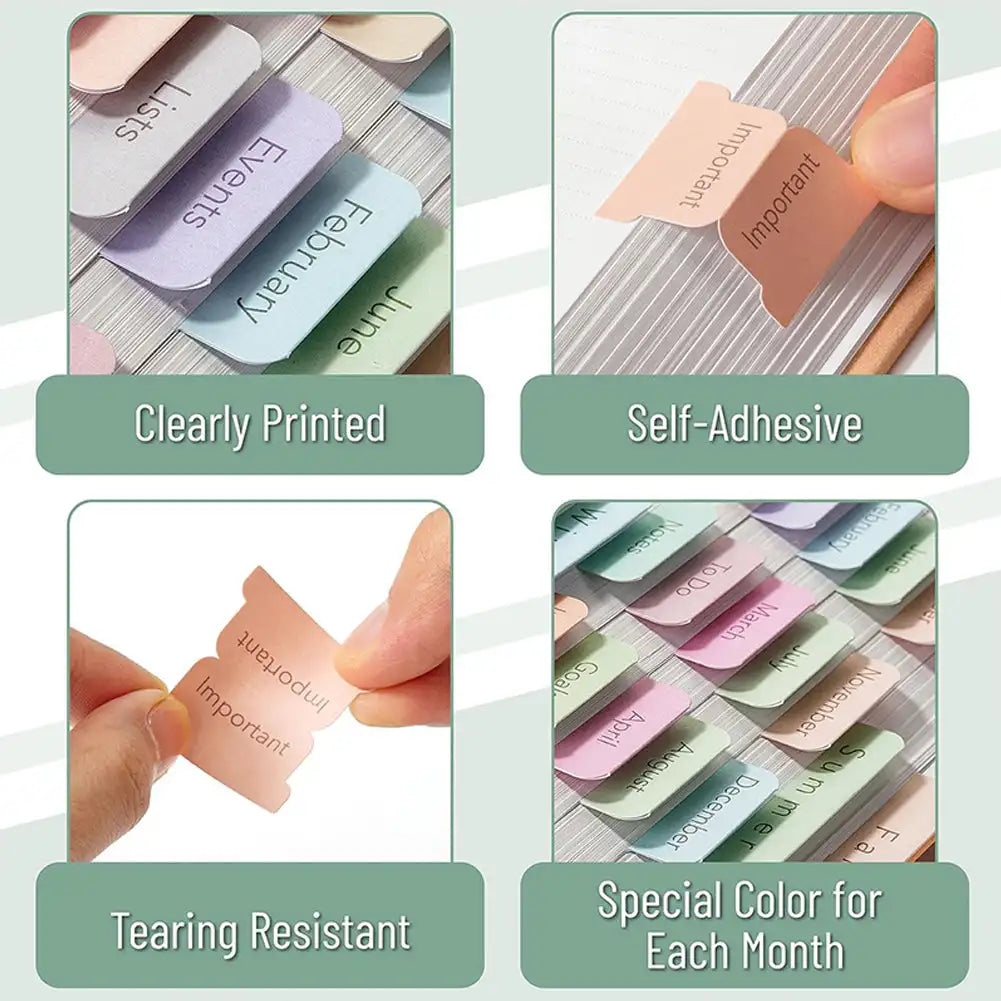 5/6 Sheets Bible Index Label Sticker Writable